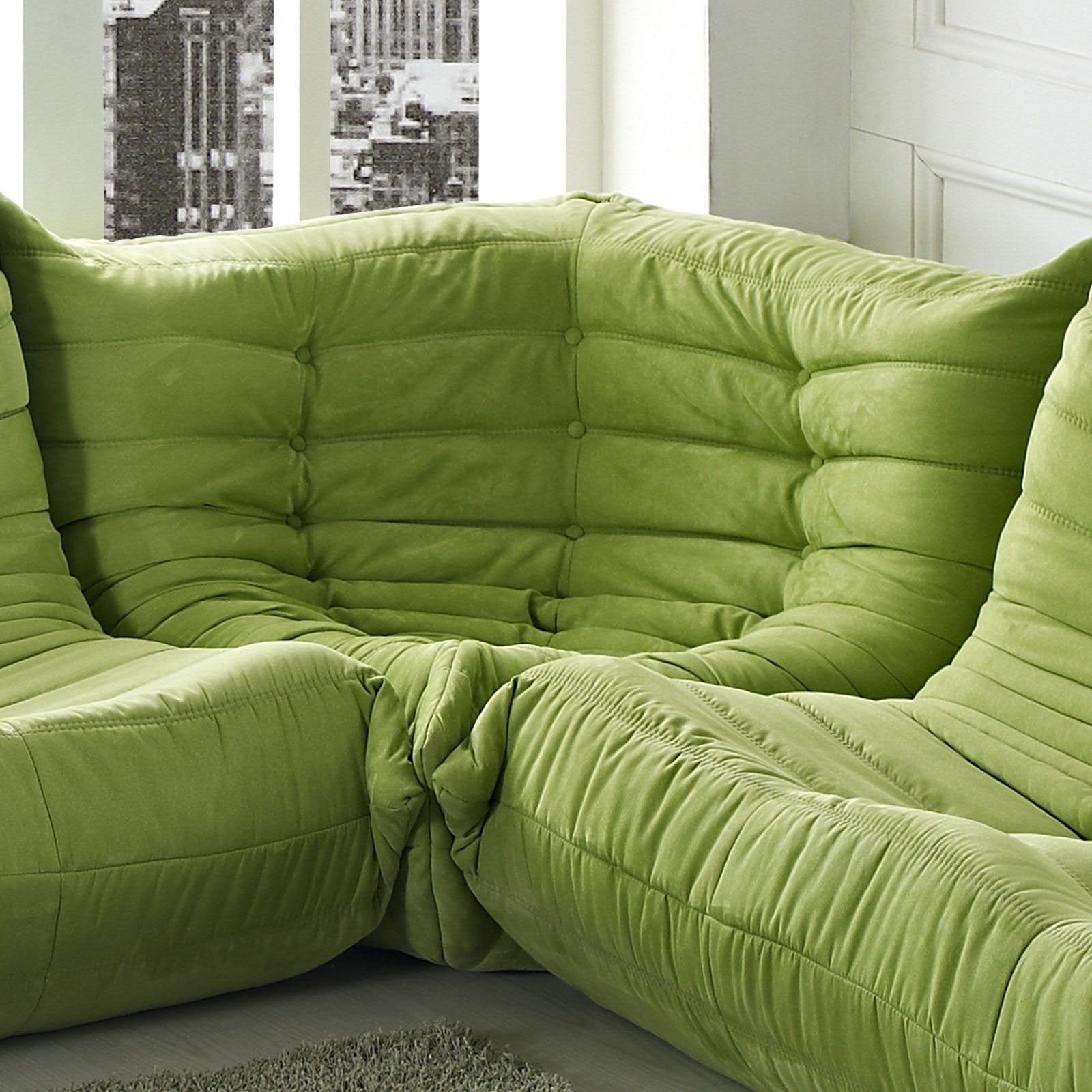 Modway Waverunner Corner In Green